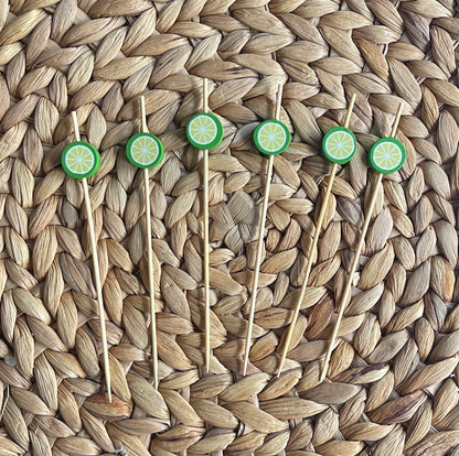 Lime Cocktail Picks