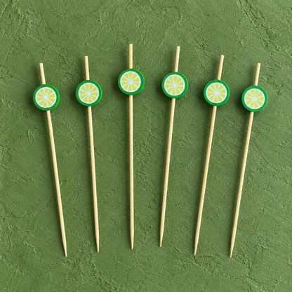 Lime Cocktail Picks