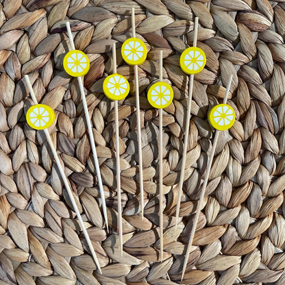 Lemon Cocktail Picks