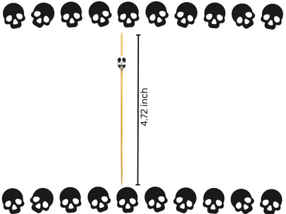 Skull Cocktail Picks
