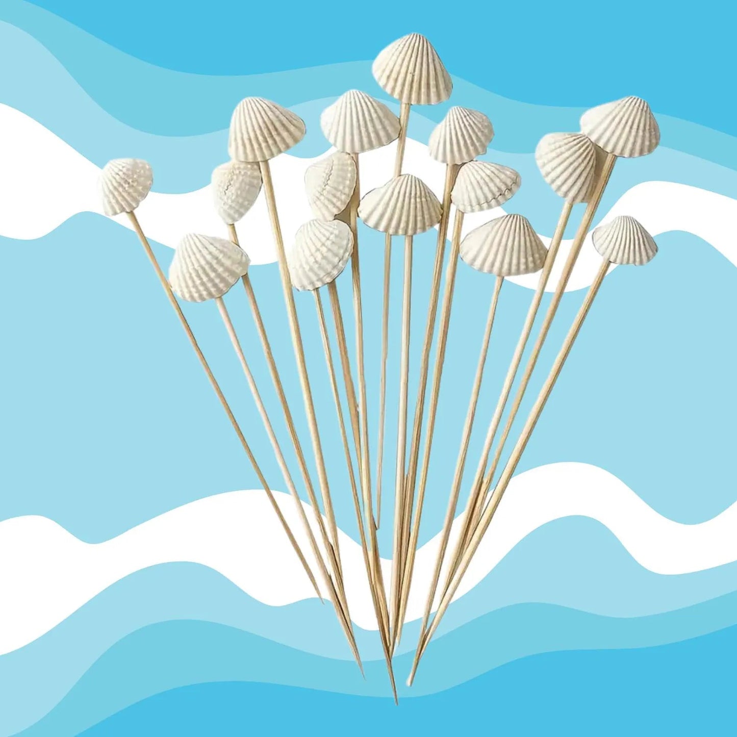 Shell Cocktail Picks