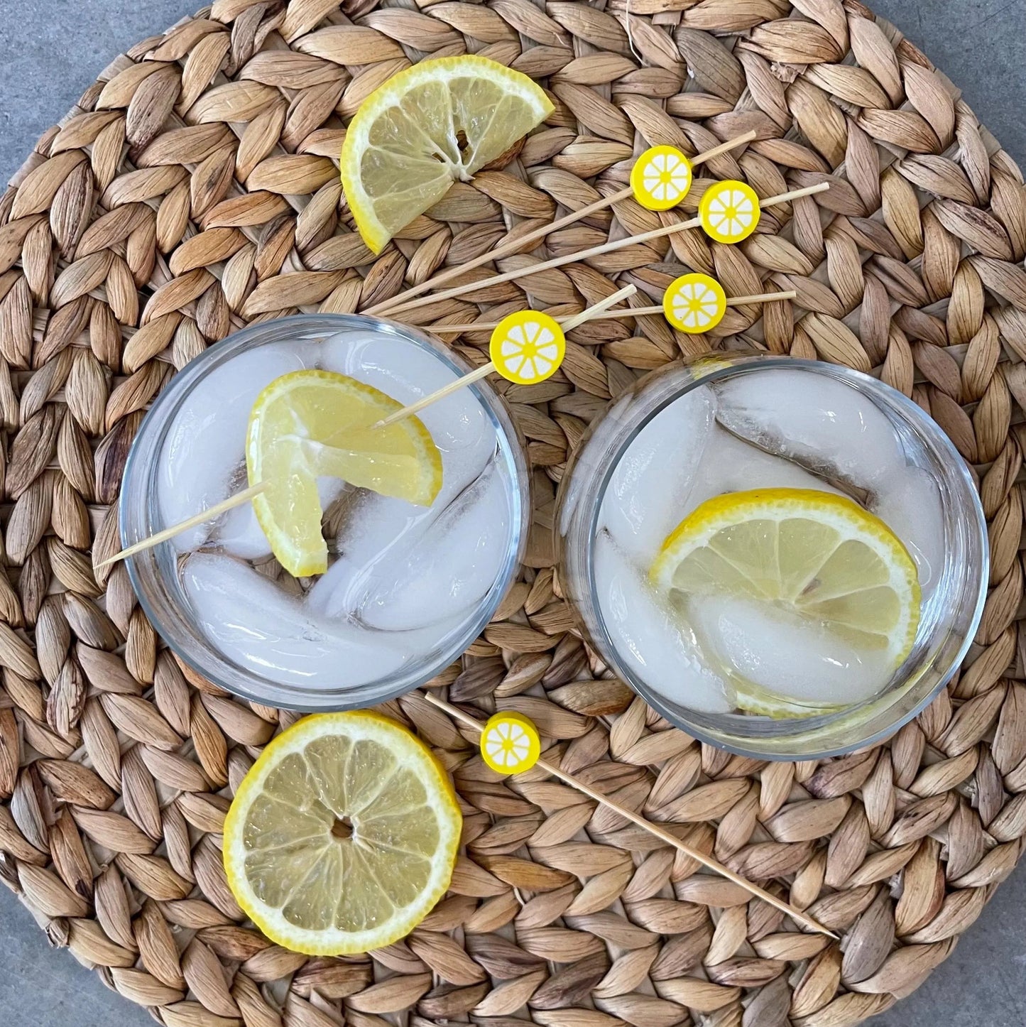 Lemon Cocktail Picks