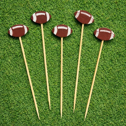 Game Day Kit from Sip & Shell: football cocktail picks