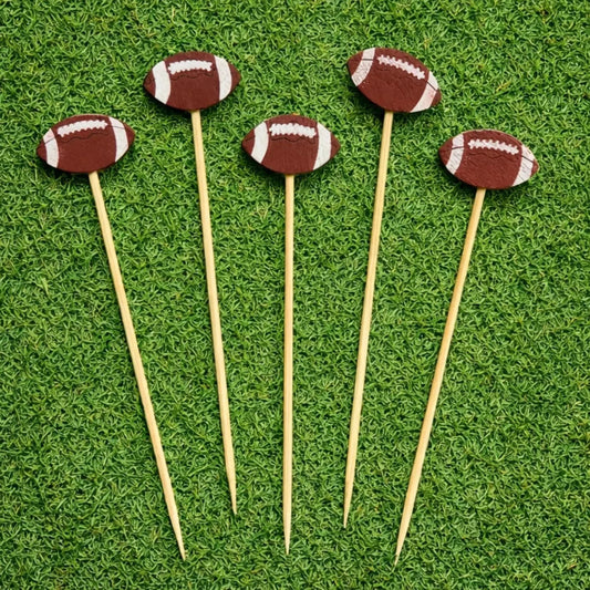 Game Day Kit from Sip & Shell: football cocktail picks