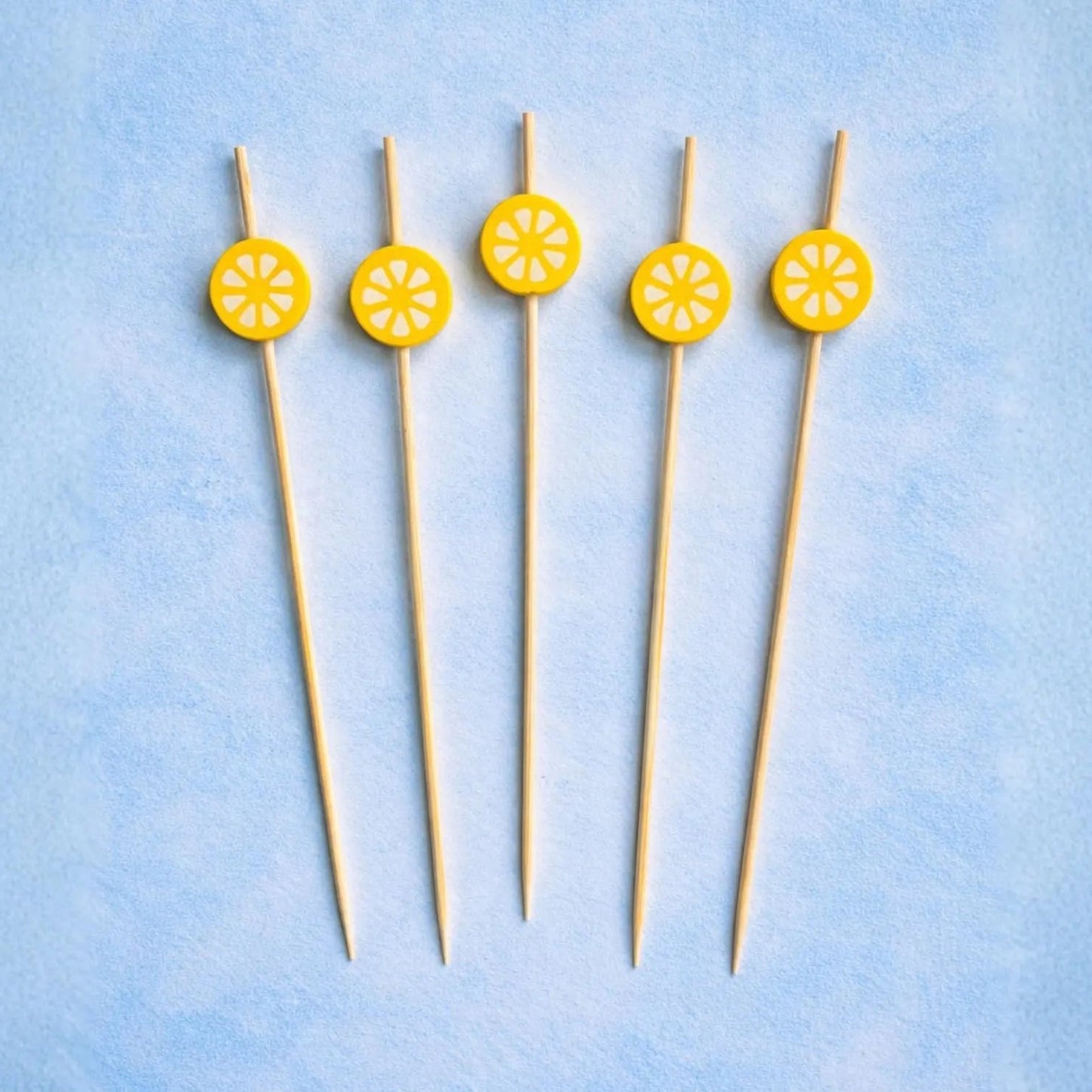Lemon Cocktail Picks