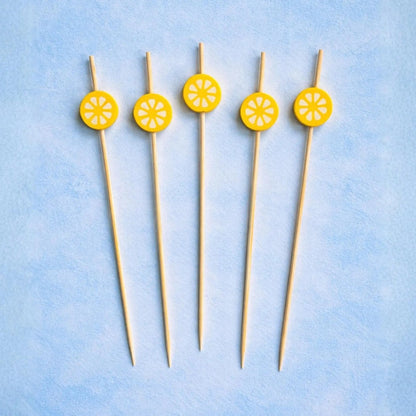 Lemon Cocktail Picks