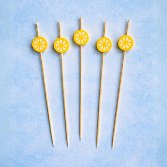Lemon Cocktail Picks