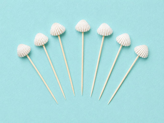 Shell Cocktail Picks