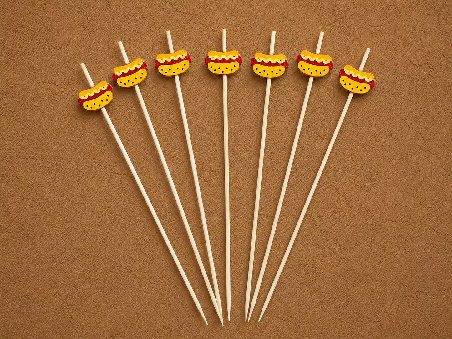 Game Day Kit from Sip & Shell: hot dog cocktail picks