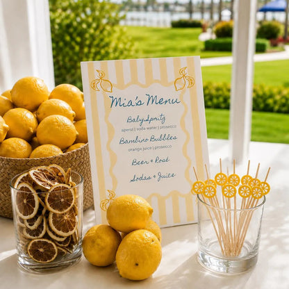 Lemon Cocktail Picks