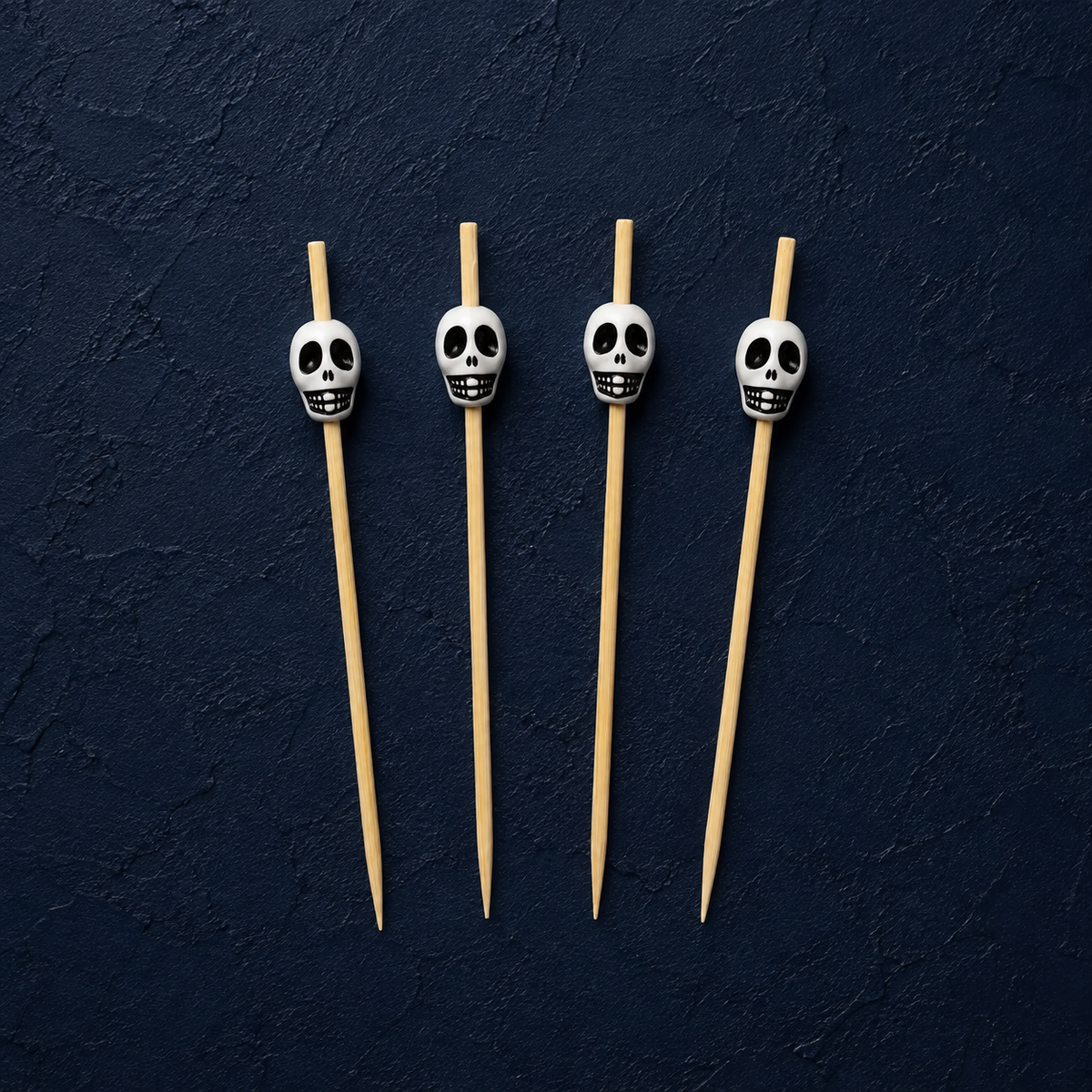 Halloween Bar Kit from Sip & Shell: skull cocktail picks